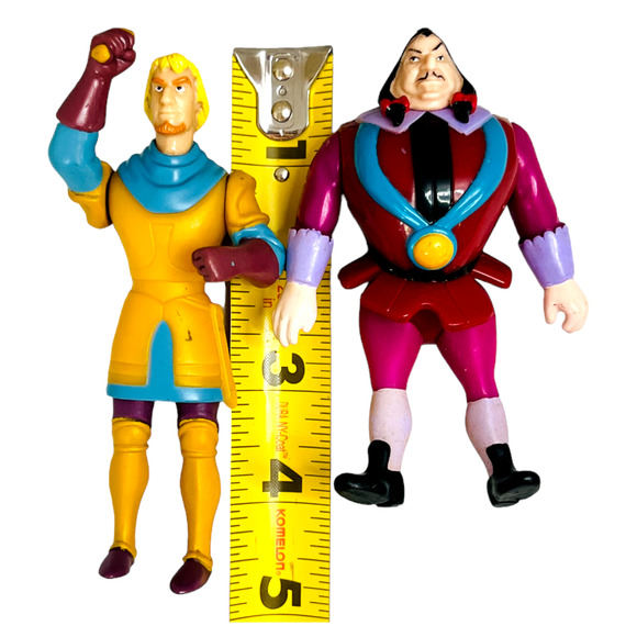 Vintage Burger King Toys Disney Action Figures Lot of 2 Pocahontas Hunchback HTF - Picture 8 of 8